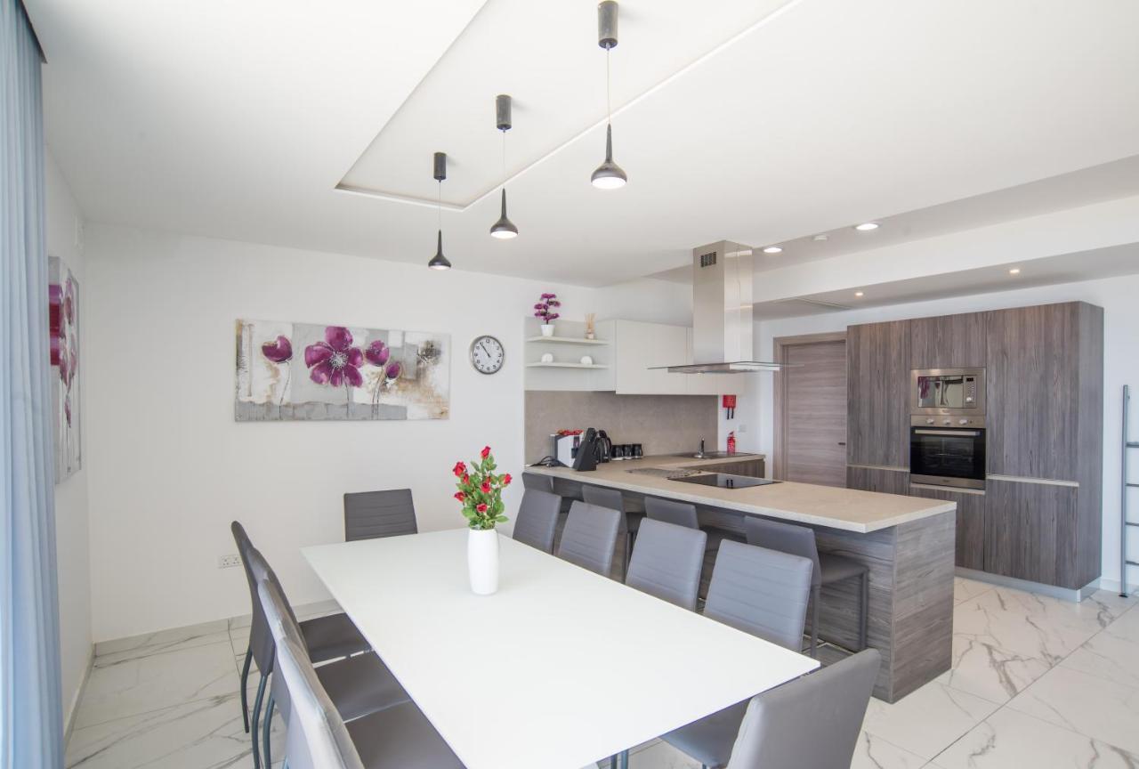 The Sea-Bank Villa Apartments Marsaskala Eksteriør billede