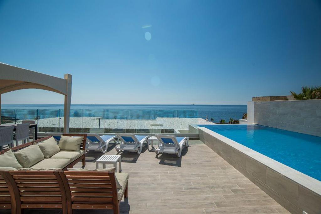 The Sea-Bank Villa Apartments Marsaskala Eksteriør billede