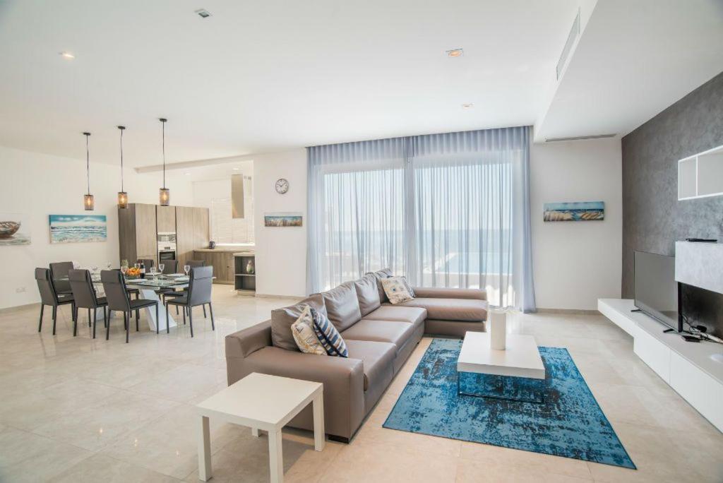 The Sea-Bank Villa Apartments Marsaskala Eksteriør billede