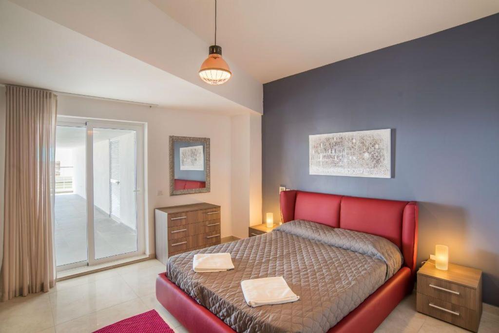 The Sea-Bank Villa Apartments Marsaskala Eksteriør billede