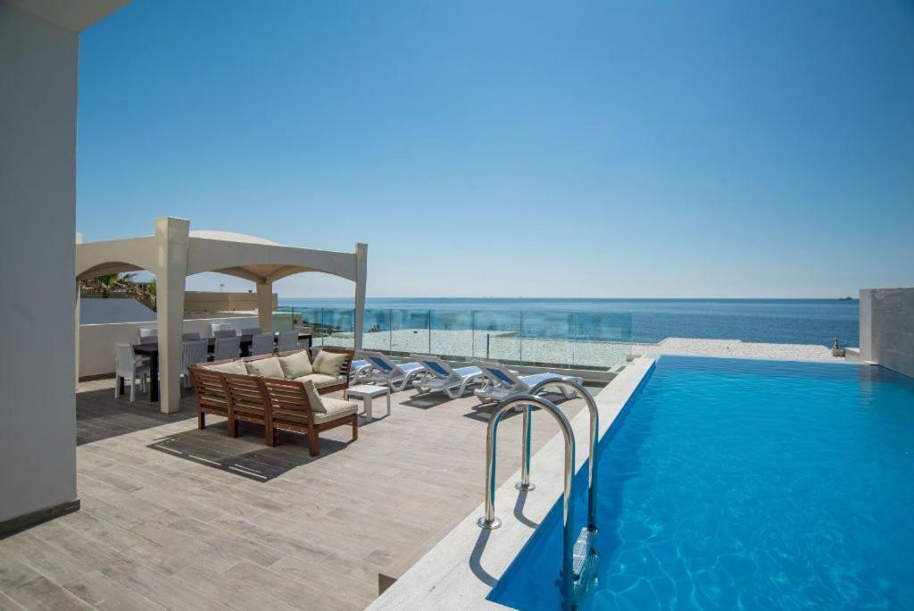 The Sea-Bank Villa Apartments Marsaskala Eksteriør billede